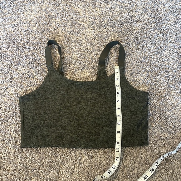 Offline by Aerie Recharge Spacedye Sports Bra Green Marled - Picture 5 of 8